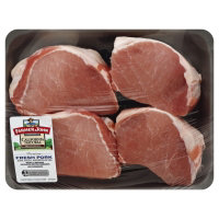 Boneless Pork Top Loin Pork Chops Center Cut - 1.00 Lb - Image 1