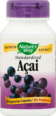 Natures Way Acai Vcaps - 60 Count - Image 2