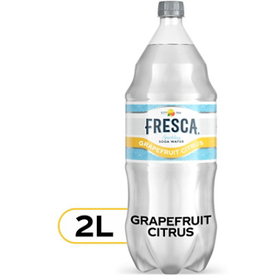 Fresca Soda Flavored Sparkling Sugar Free Zero Calorie Original Citrus - 2 Liter - Image 1