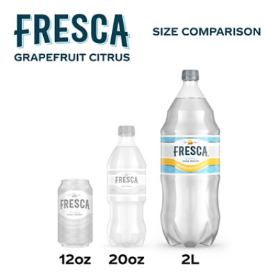 Fresca Soda Flavored Sparkling Sugar Free Zero Calorie Original Citrus - 2 Liter - Image 5