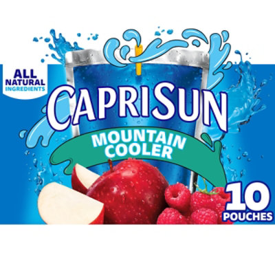 Capri Sun Mountain Cooler Naturally Flavored Fruit Juice Drink Pouches - 10-6 Fl. Oz. - Image 2