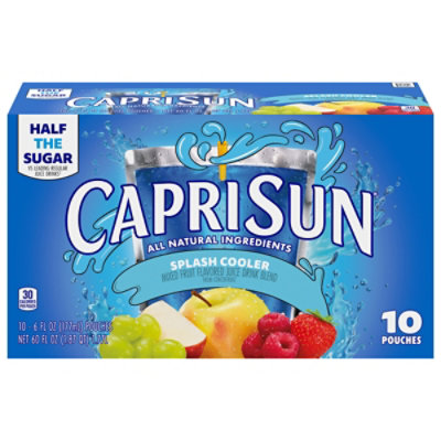 Capri Sun Splash Cooler Mixed Fruit Flavored Juice Blend - 10 - 6 Fl. Oz. - Image 4