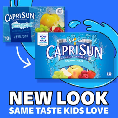 Capri Sun Splash Cooler Mixed Fruit Flavored Juice Blend - 10 - 6 Fl. Oz. - Image 1