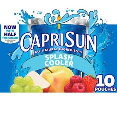 Capri Sun Splash Cooler Mixed Fruit Flavored Juice Blend - 10 - 6 Fl. Oz. - Image 3