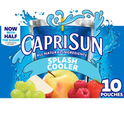  Capri Sun Juice Drink Blend Mixed Fruit Splash Cooler - 10-6 Fl. Oz. 