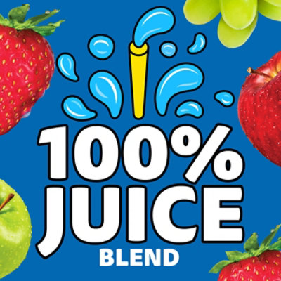 Capri Sun 100% Juice Berry Naturally Flavored Juice Blend Pouches Box - 10-6 Fl. Oz. - Image 4