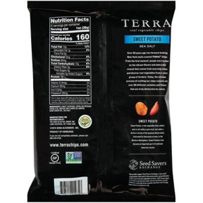 TERRA Vegetable Chips Sweet Potato Sea Salt - 6 Oz - Image 5