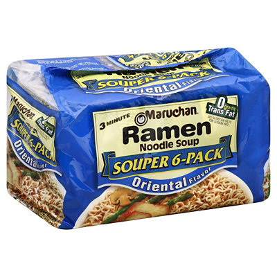 Maruchan Ramen Noodle Soup Oriental Flavor - 6-3 Oz - Image 3