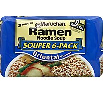 Maruchan Ramen Noodle Soup Oriental Flavor - 6-3 Oz