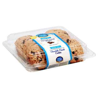 Hill & Valley Sugar Free Chocolate Chip Cookies - Each - Image 1