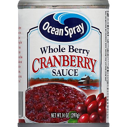 Ocean Spray Sauce Whole Berry Cranberry - 14 Oz - Image 2