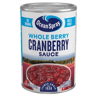 Ocean Spray Sauce Whole Berry Cranberry - 14 Oz - Image 1