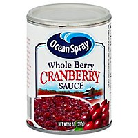 Ocean Spray Sauce Whole Berry Cranberry - 14 Oz - Image 1