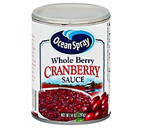 Ocean Spray Sauce Whole Berry Cranberry - 14 Oz