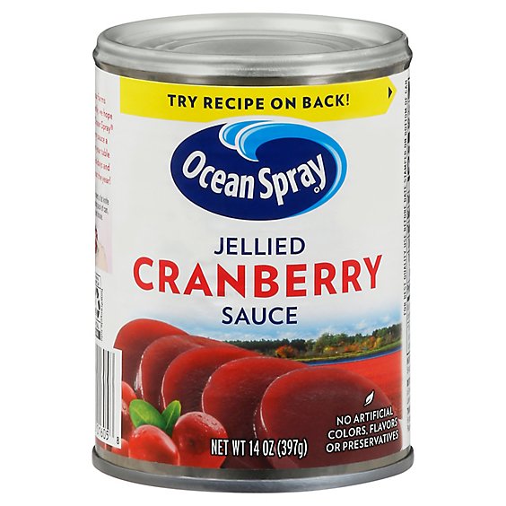 Ocean Spray Sauce Jellied Cranberry - 14 Oz