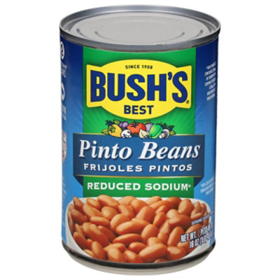 Bush's Reduced Sodium Pinto Beans - 16 Oz - Image 4