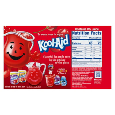 Kool-Aid Jammers Cherry Artificially Flavored Drink Pouches - 10-6 Fl. Oz. - Image 9