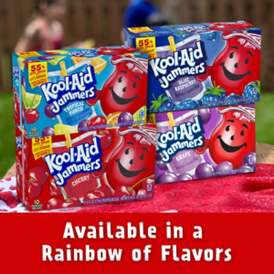 Kool-Aid Jammers Cherry Artificially Flavored Drink Pouches - 10-6 Fl. Oz. - Image 7