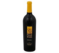 Four Vines Calif Zinfandel Wine - 750 Ml