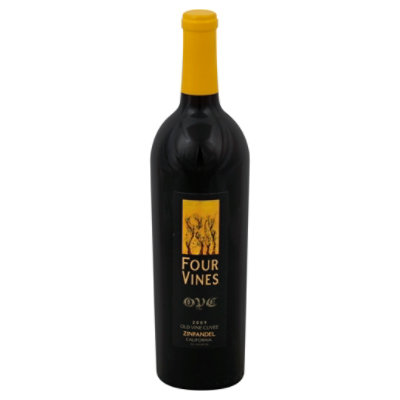 Four Vines Calif Zinfandel Wine - 750 Ml