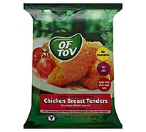 Of Tov Chicken Breast Tenders Breaded - 16 Oz