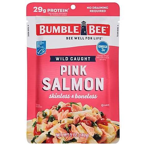 Bumble Bee Salmon Pink Wild - 5 Oz