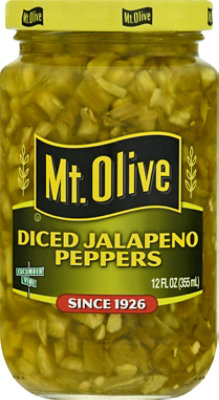 Mt. Olive Jalapeno Peppers Diced - 12 Fl. Oz. - Image 2