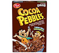 Post Cocoa PEBBLES Cereal Chocolate Flavored - 11 Oz