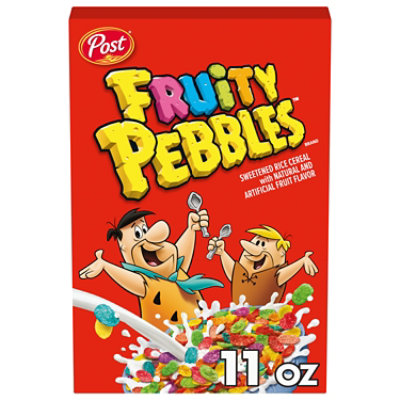 Post Fruity PEBBLES Gluten Free Breakfast Cereal Kids Snacks - 11 Oz - Image 1