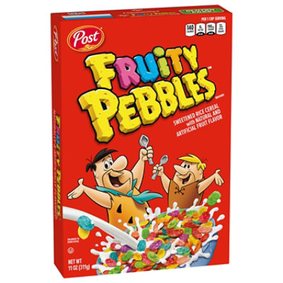 Post Fruity PEBBLES Gluten Free Breakfast Cereal Kids Snacks - 11 Oz - Image 2