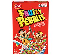 Post Fruity PEBBLES Gluten Free Kids Snacks Breakfast Cereal - 11 Oz