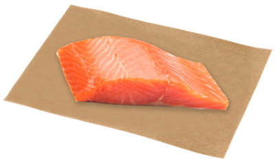 Seafood Service Counter Fish Salmon Sockeye Fillet Frozen - 1.00 LB