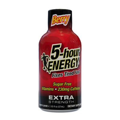 5-hour ENERGY Berry Extra Strength Shot - 1.93 Fl. Oz. - Image 1