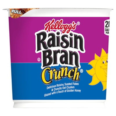 Raisin Bran Crunch Breakfast Cereal Cup Fiber Cereal Original - 2.8 Oz - Image 4