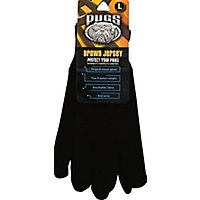 Pugs Gear Brown Jersey Glove Mtn View - 1 Pair - Image 1