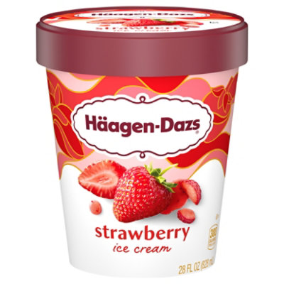 Haagen-Dazs Strawberry Ice Cream - 28 Oz - Image 2