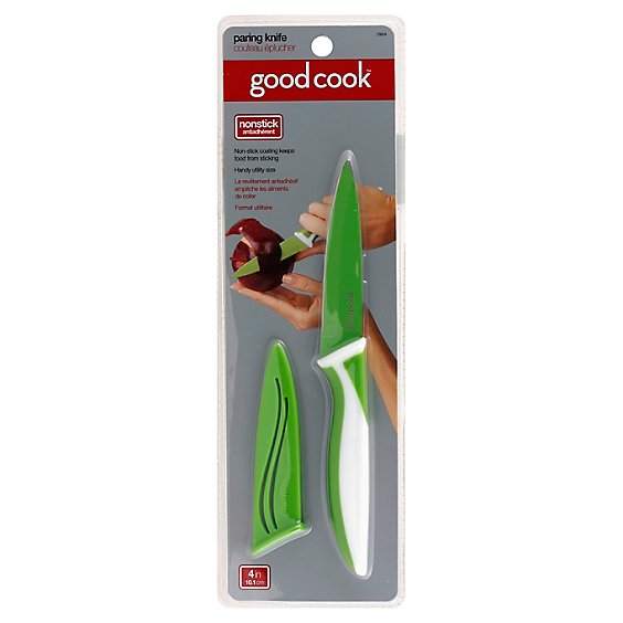 Good Cook Knife With Cover Non Stick Paring - Each