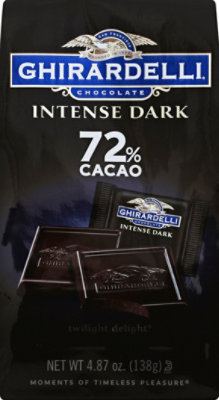 Ghirardelli Intense Dark Chocolate Squares 72% Cacao - 4.87 Oz - Image 2