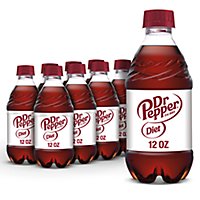 Diet Dr Pepper Soda - 8-12 Fl. Oz. - Image 1