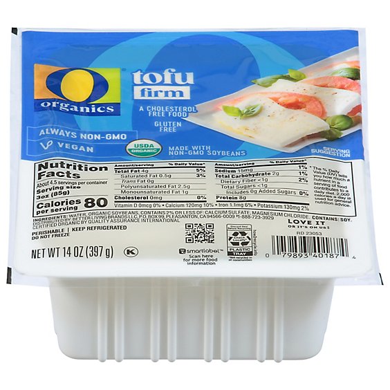O Organics Organic Tofu Firm - 14 Oz
