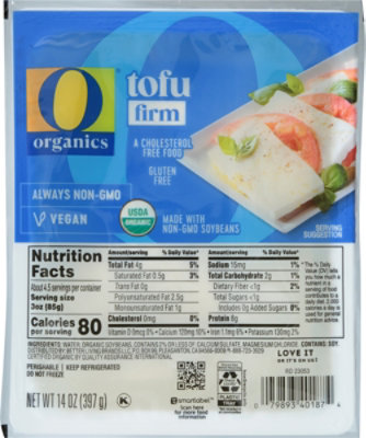 O Organics Organic Tofu Firm - 14 Oz