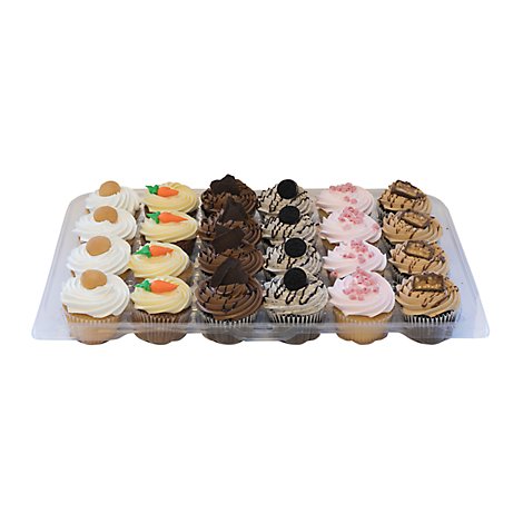 Bakery Cupcake Party Pack Variety 24 Count - Each