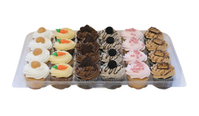 Bakery Cupcake Party Pack Variety 24 Count - Each