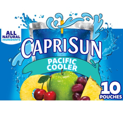 Capri Sun Pacific Cooler Mixed Fruit Flavored Juice Drink Blend Pouches - 10-6 Fl. Oz. - Image 1