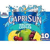 Capri Sun Pacific Cooler Mixed Fruit Flavored Juice Drink Blend Pouches - 10-6 Fl. Oz. - Image 2
