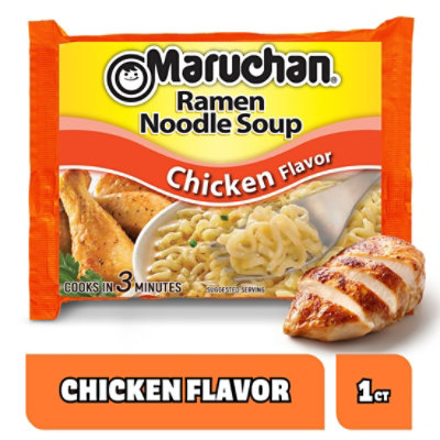 Maruchan Ramen Noodle Soup Chicken Flavor Pack - 3 Oz - Image 3