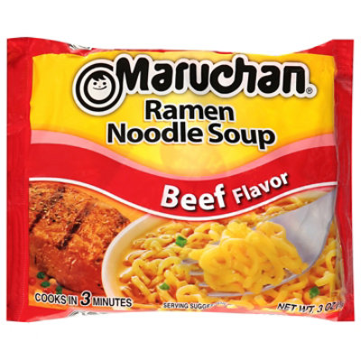 Maruchan Ramen Noodle Soup Beef Flavor - 3 Oz - Image 3