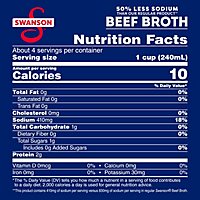 Swanson Broth Beef 50% Less Sodium - 32 Oz - Image 5