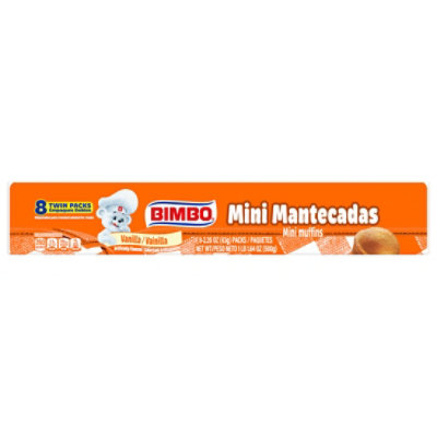 Bimbo Mantecadas Mini Vanilla Club Pack Muffins - 17.76 Oz - Image 5