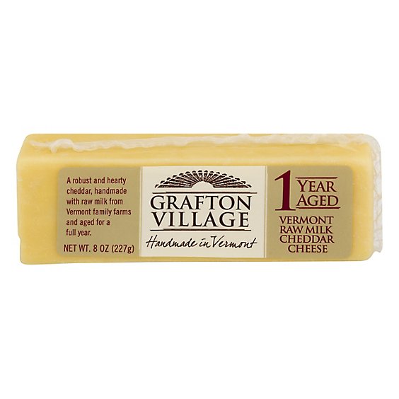 Grafton Cheese Cheddar Premium - 8 Oz